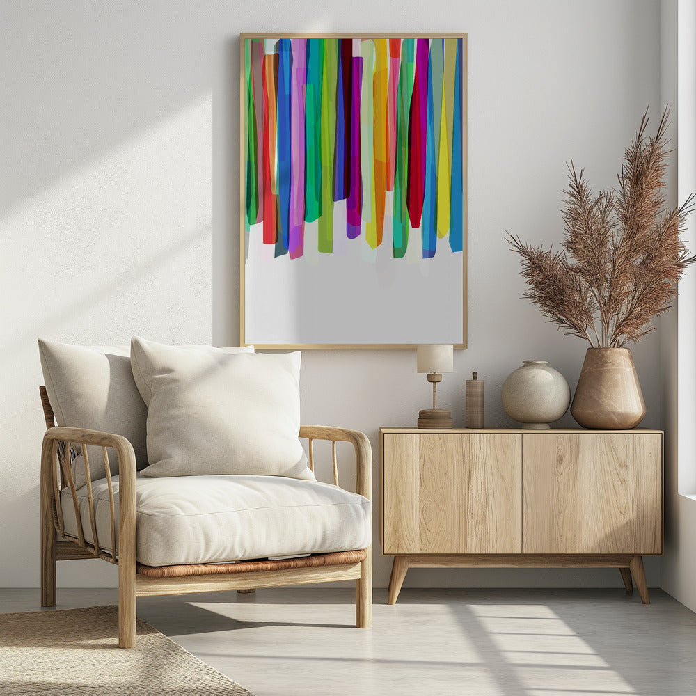 Colorful Stripes 2 | Poster
