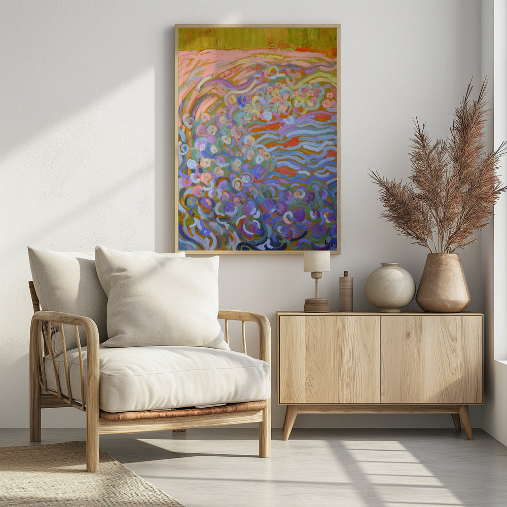 Swirling Blossoms | Poster