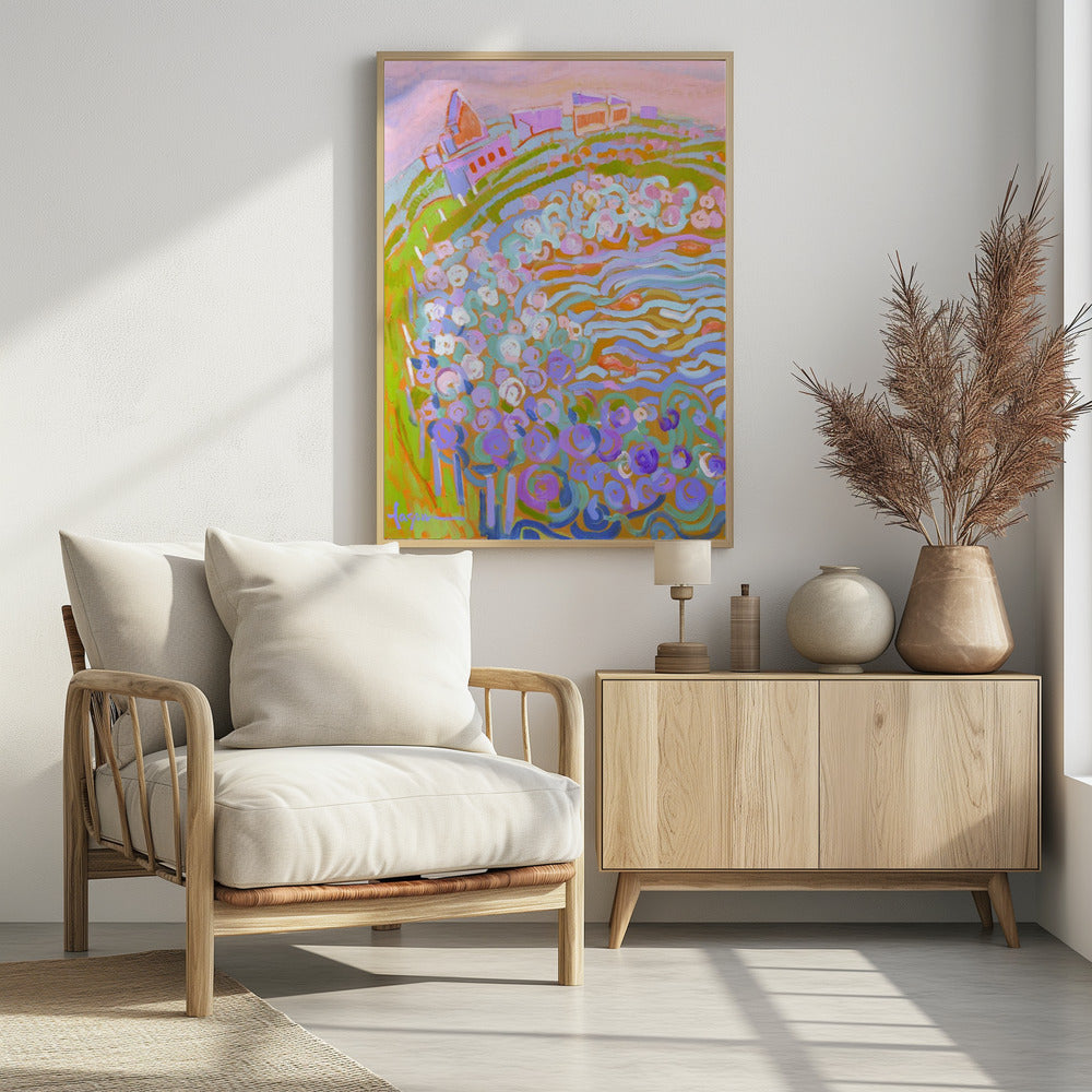 Vibrant Garden Melody | Poster