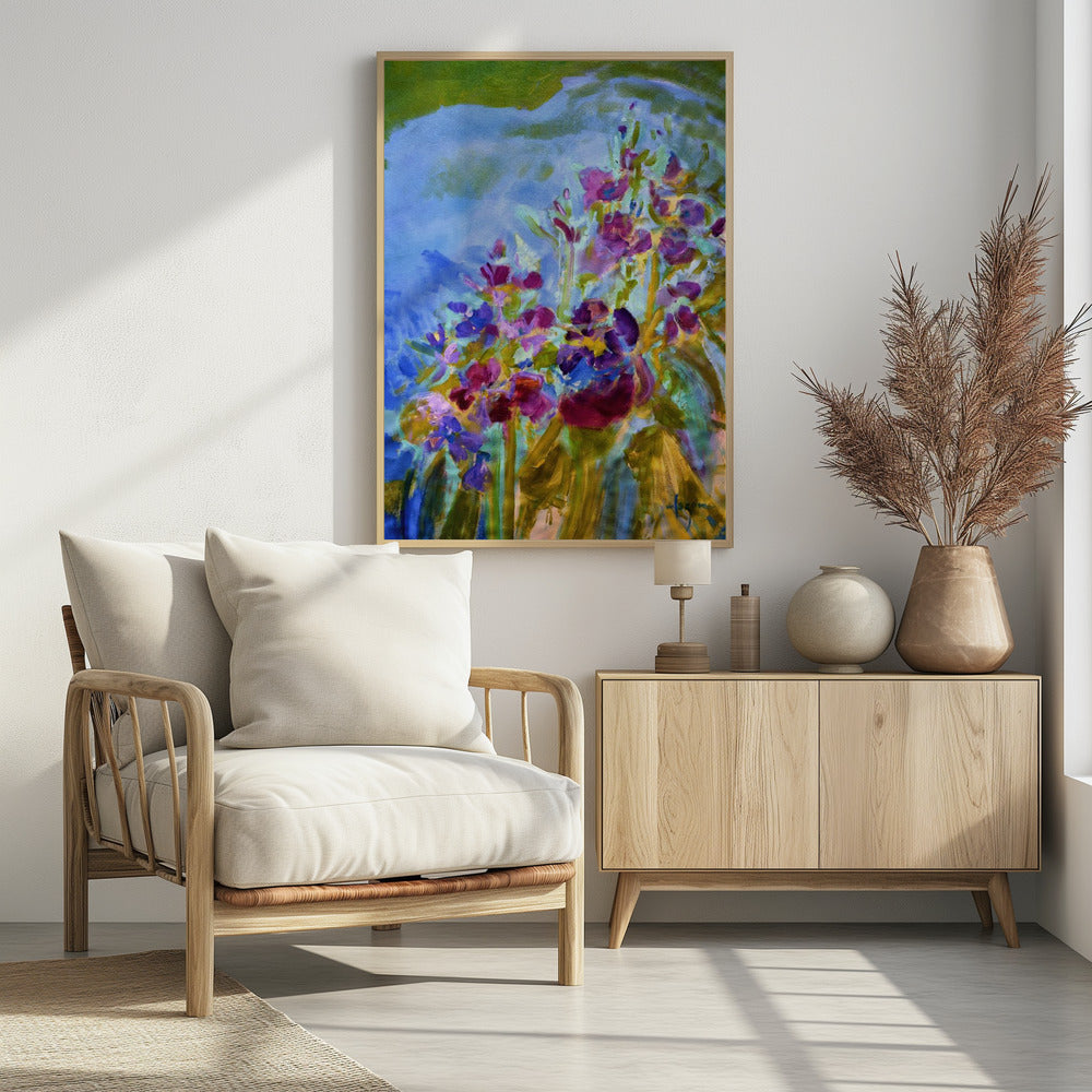 Vivid Colors And Delicate Petals | Poster