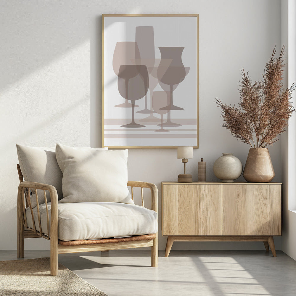 Layered Glass Harmony | Poster