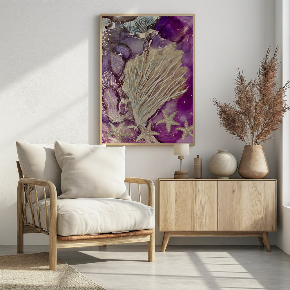 Blushing Reef | Poster