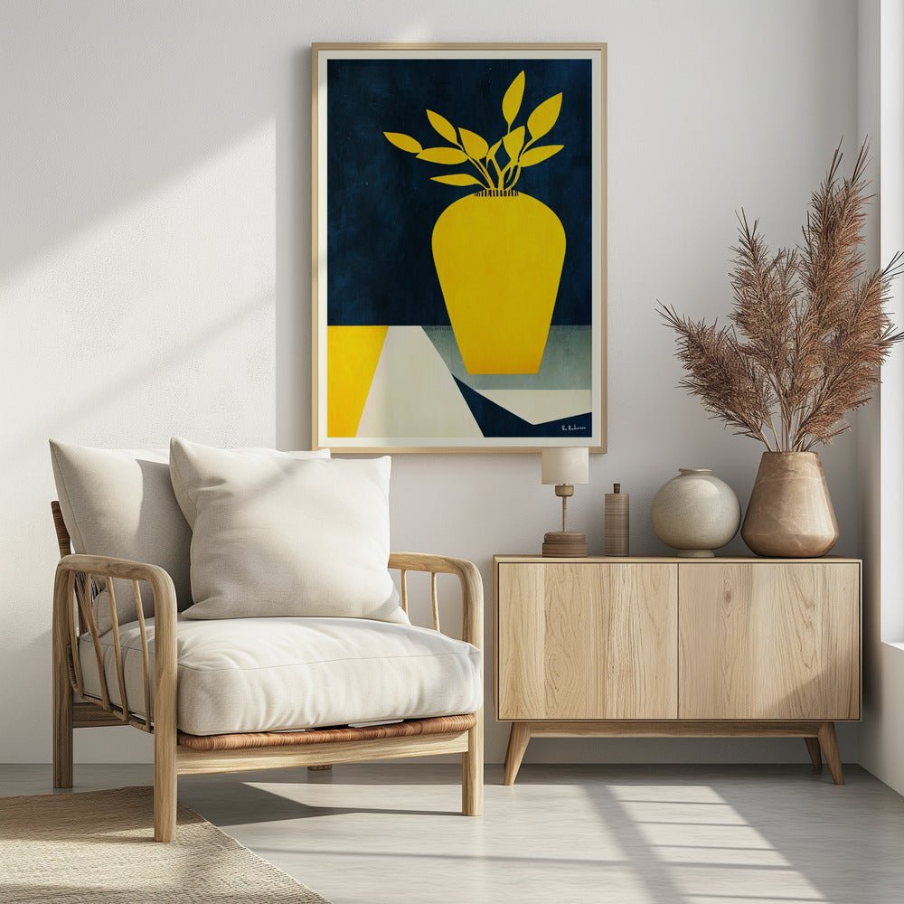 Les Fleurs Jaunes | Poster