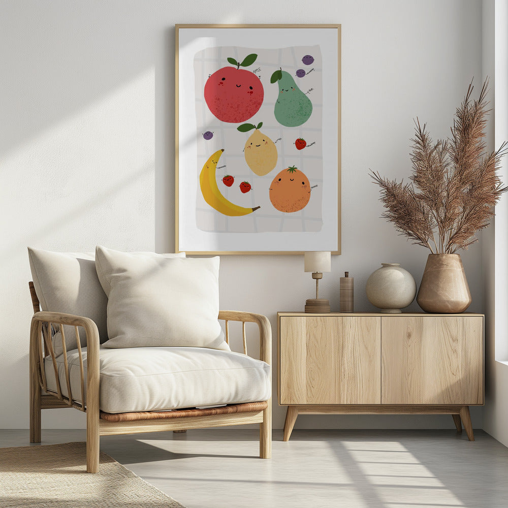 Fruit Kidsposter | Poster