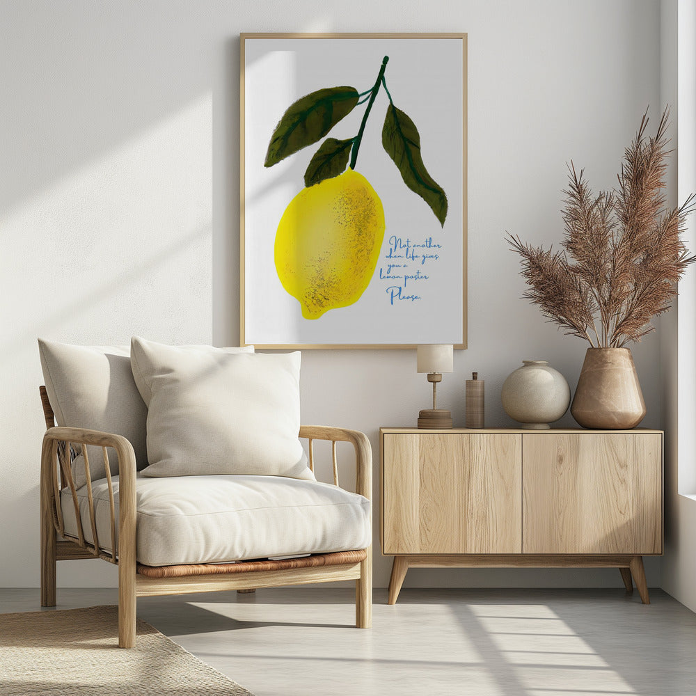 Not Antoher Lemon | Poster