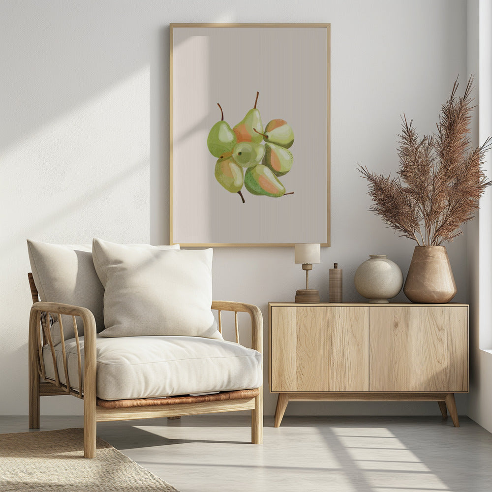 Seven pears | Poster