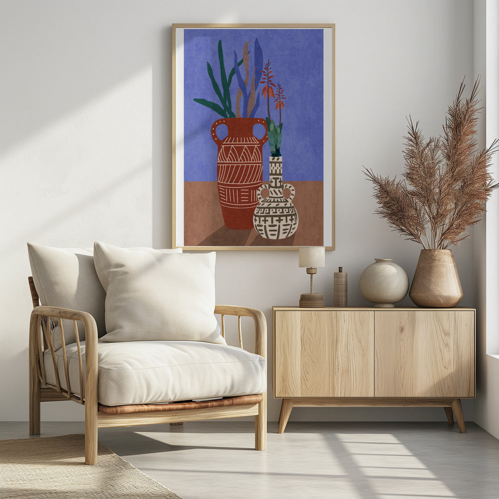 Flower Vase 3ratio 2x3 Print By Bohonewart | Poster