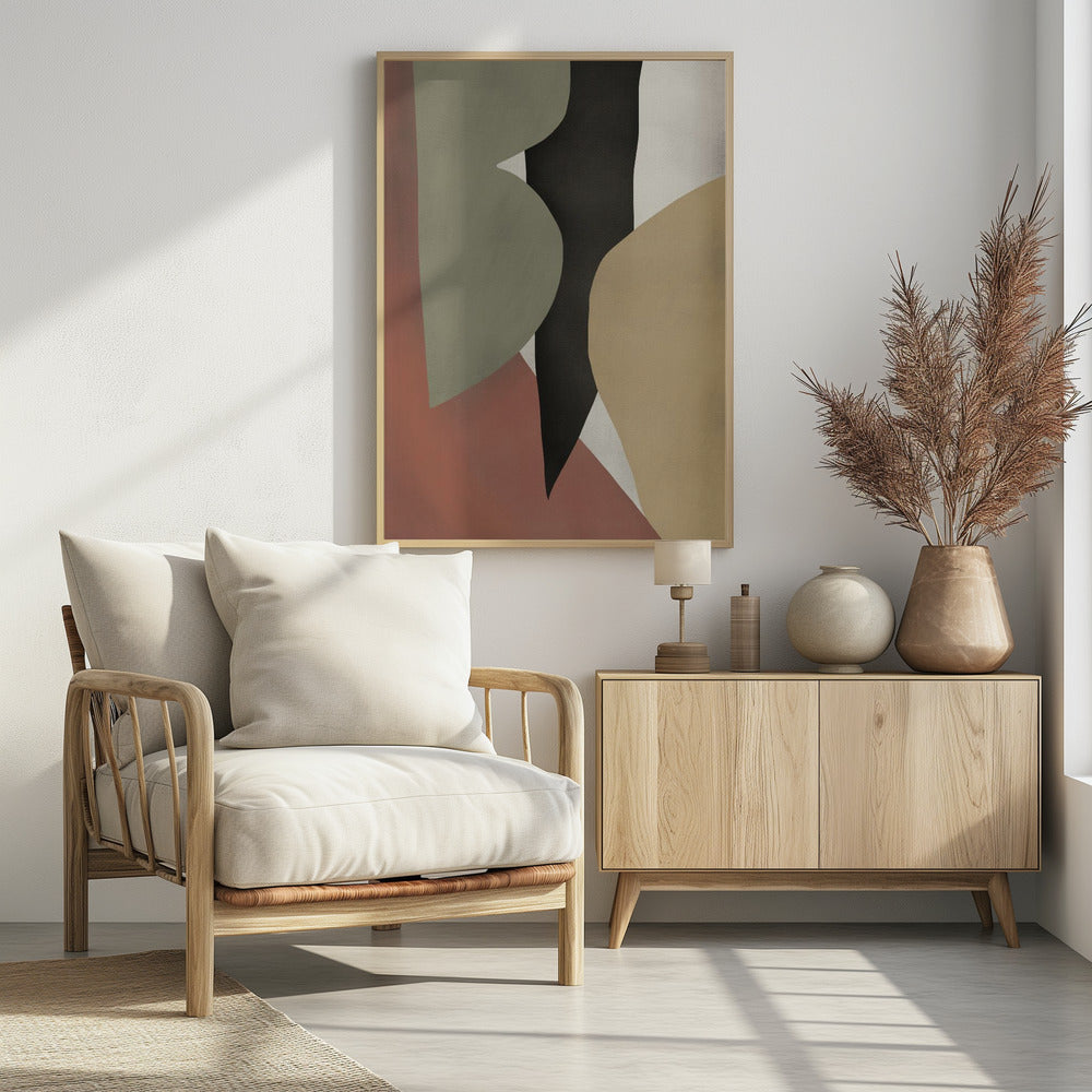 Tropical Abstract Shapes | Poster
