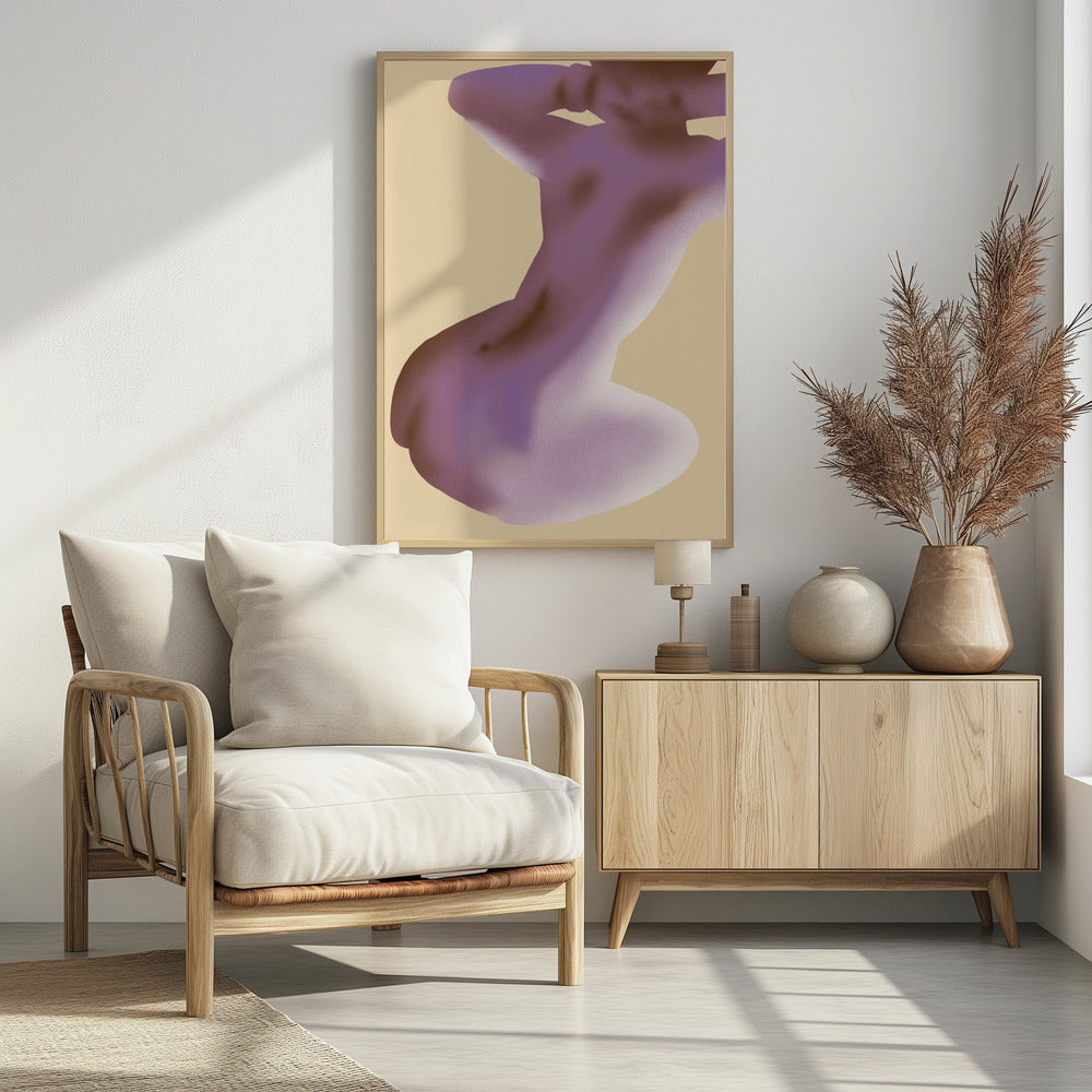 Purple Silhouette | Poster