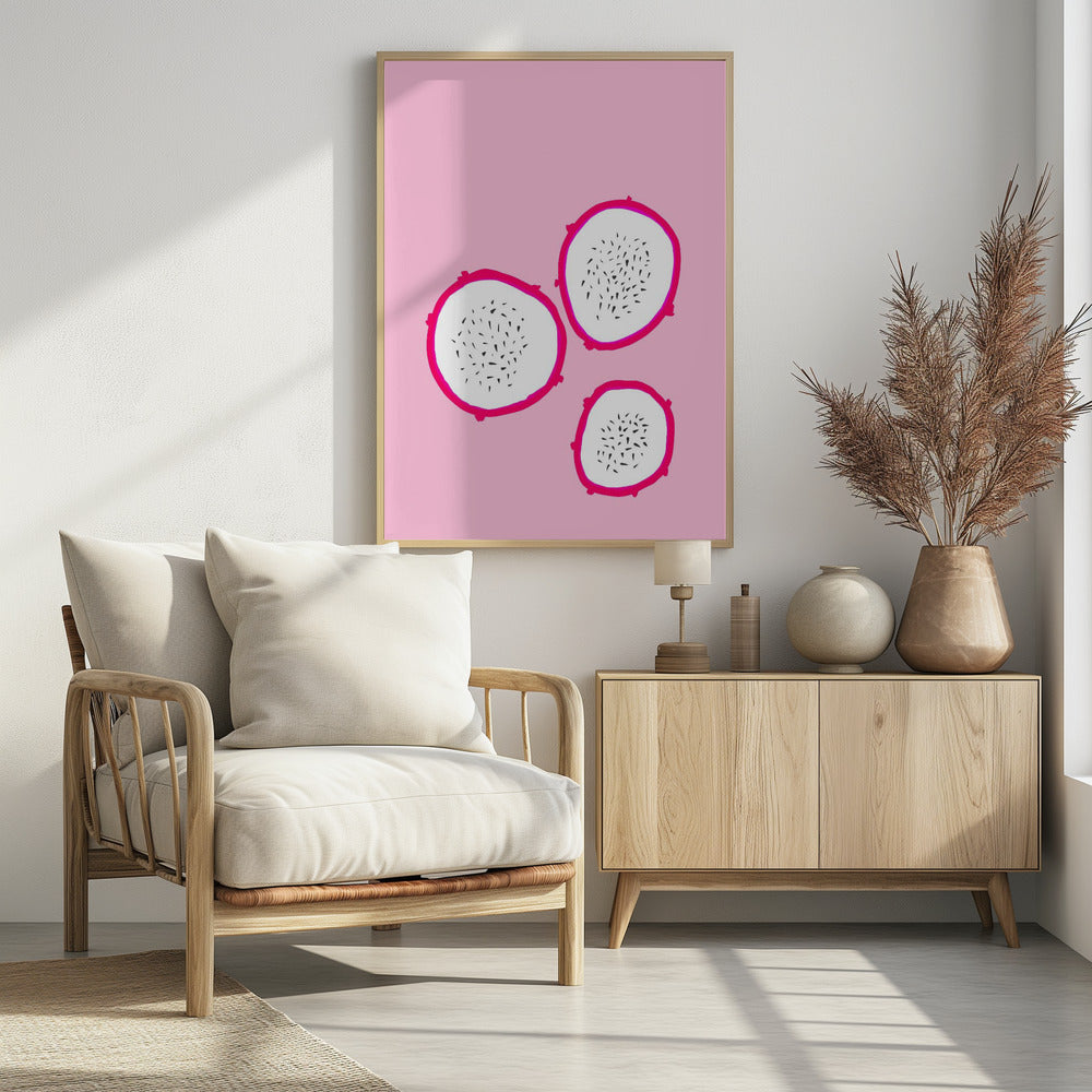 Dragon Fruit Trio | Poster
