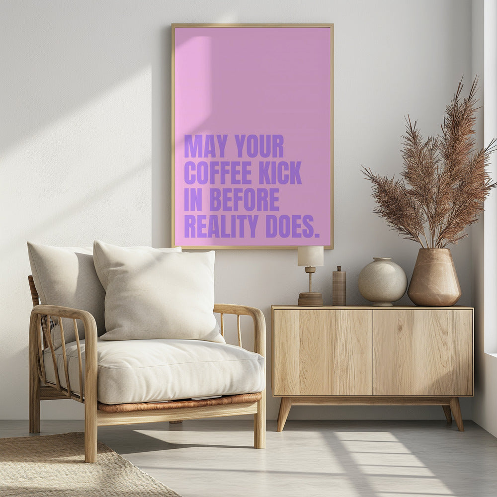 Coffee vs. Reality | Poster