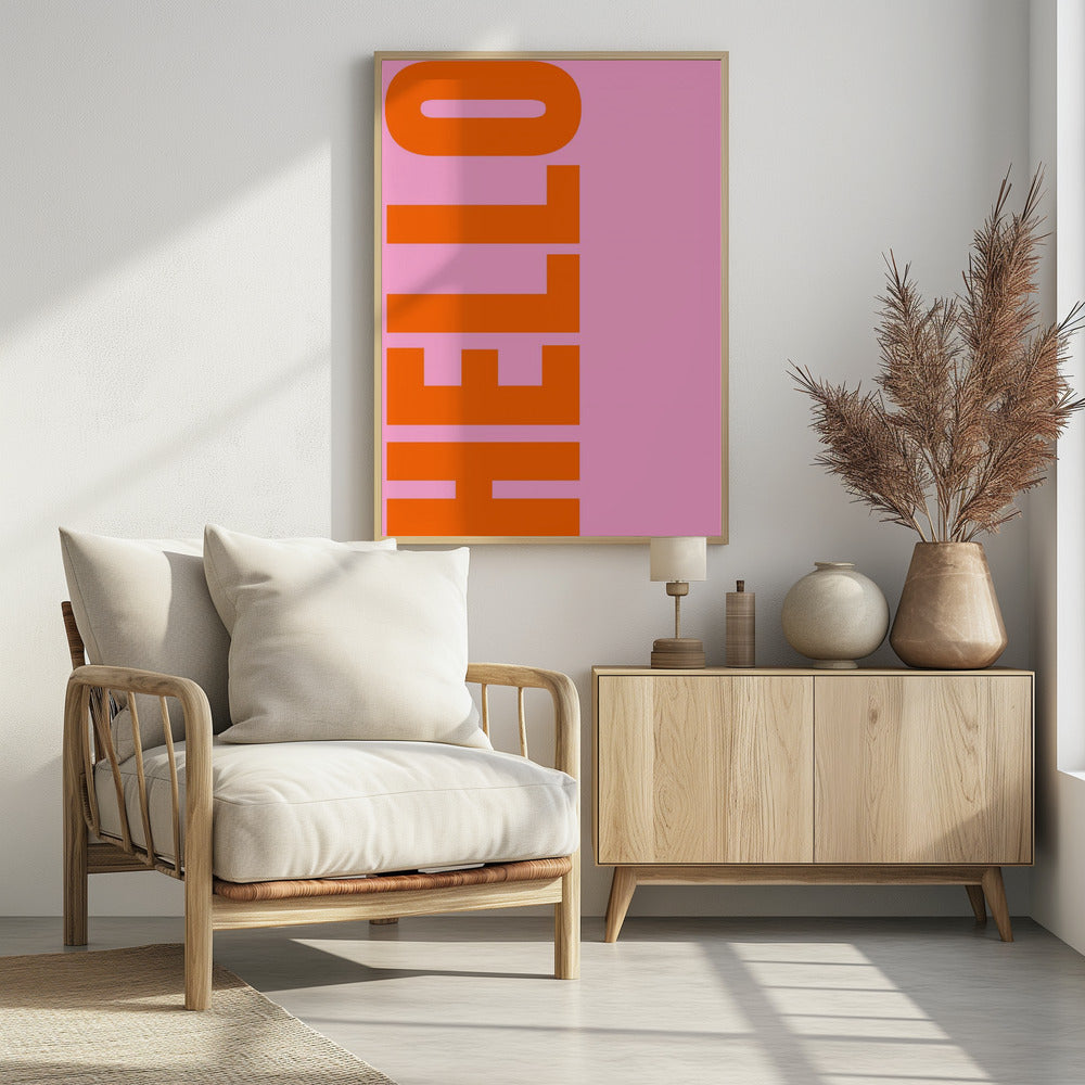 Bold Greeting Burst | Poster