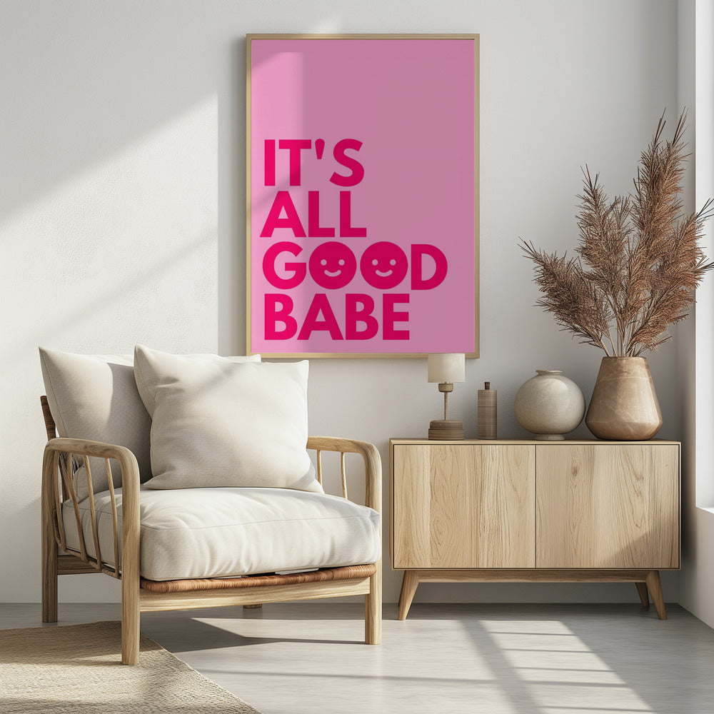 Pink Cheer Vibes | Poster