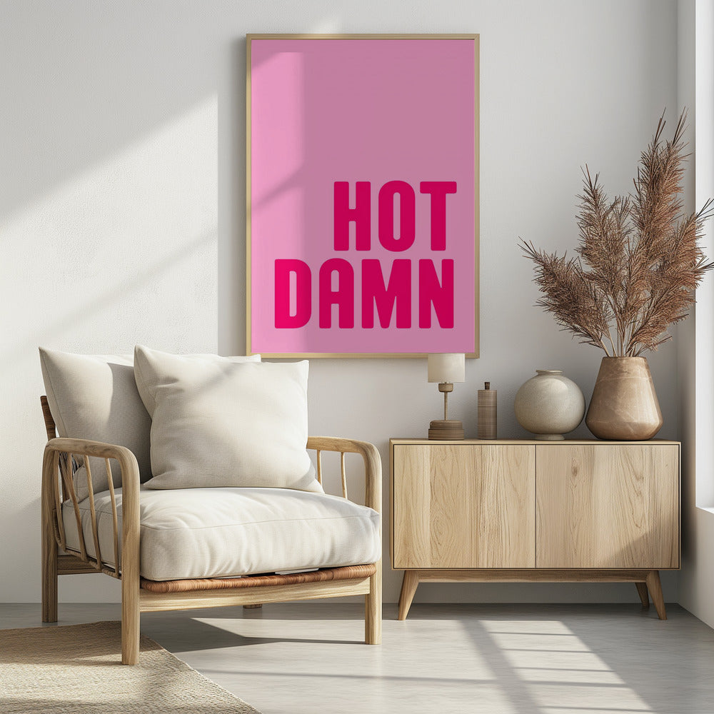 Bold Pink Exclamation | Poster