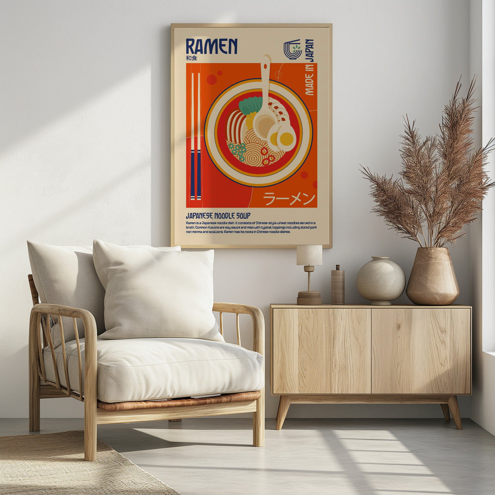 Ramen Japanese Food Print | Poster