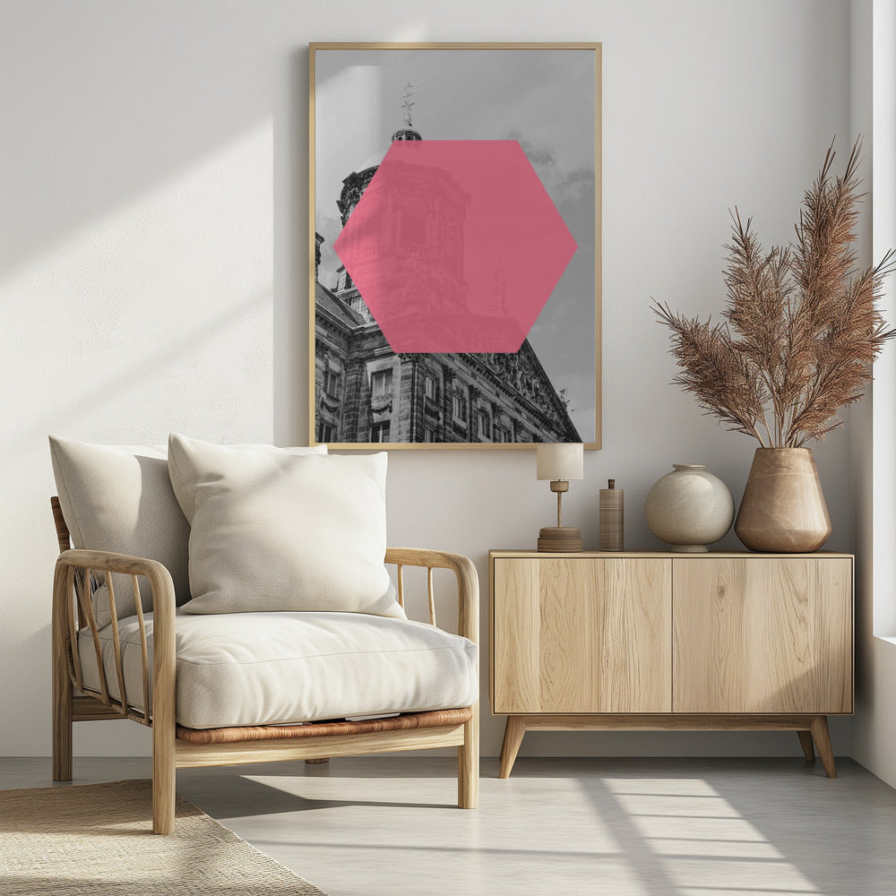 Hexagon Over History | Poster
