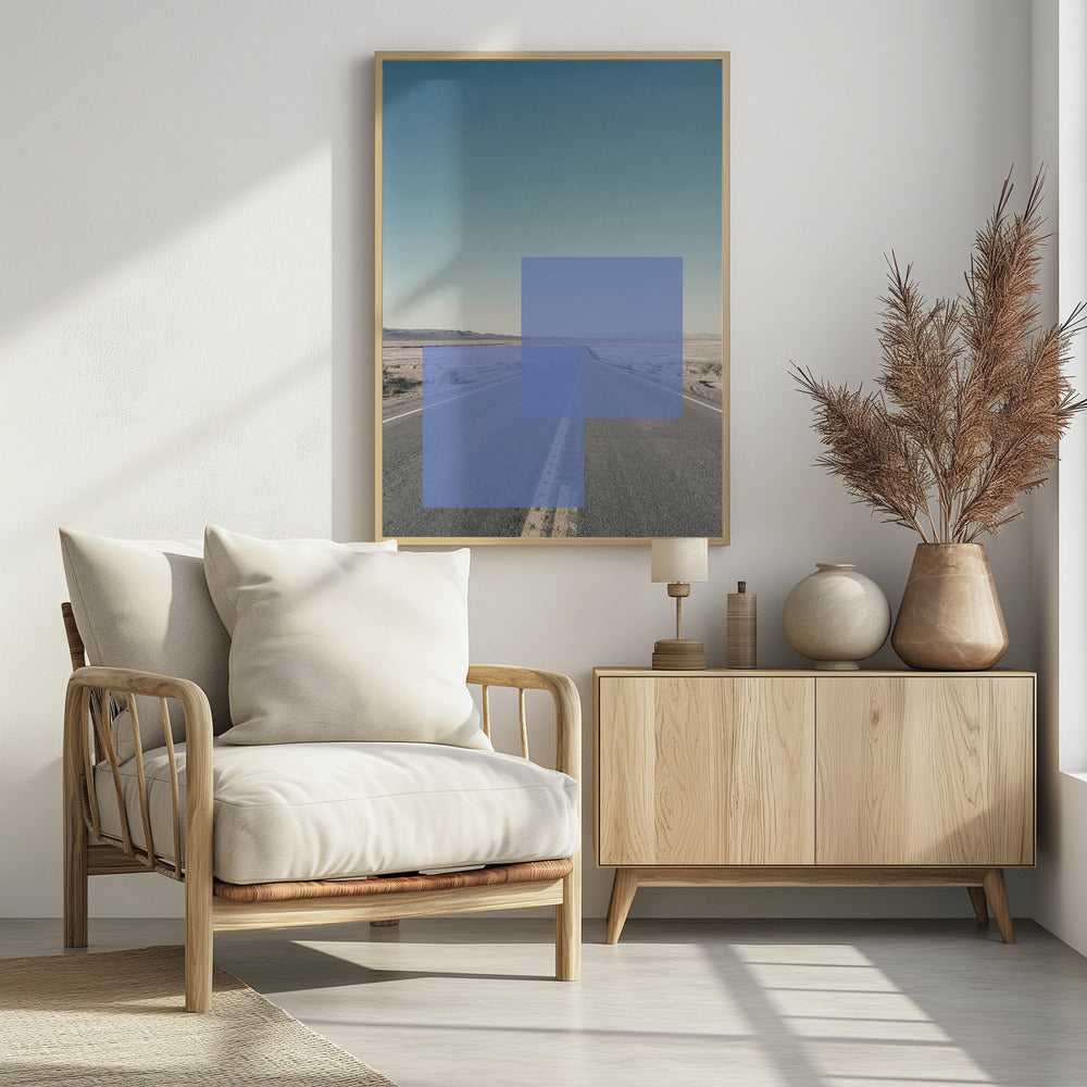 Desert Horizon Blocks | Poster