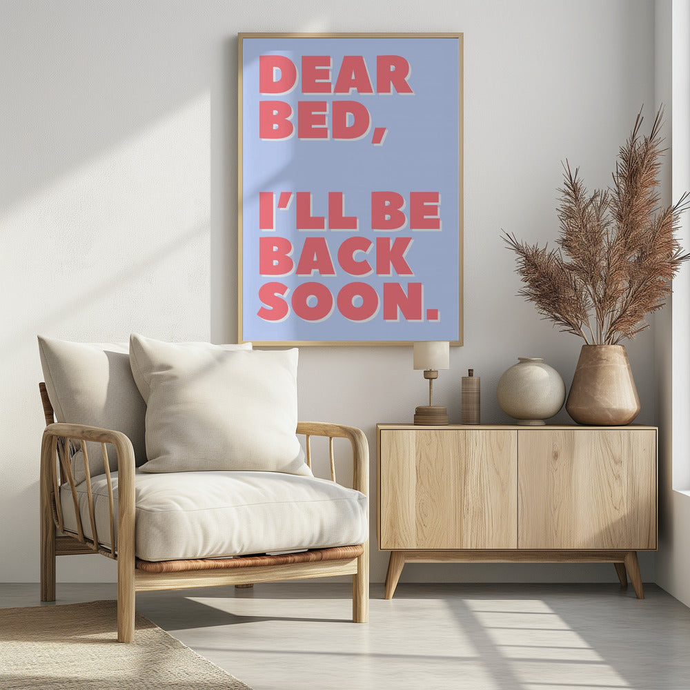 Letter to My Bed | Poster