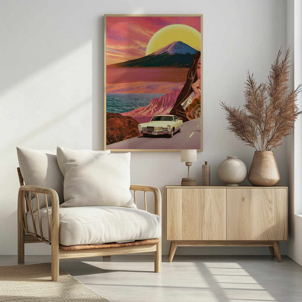 Retro Landscape Collage | Poster