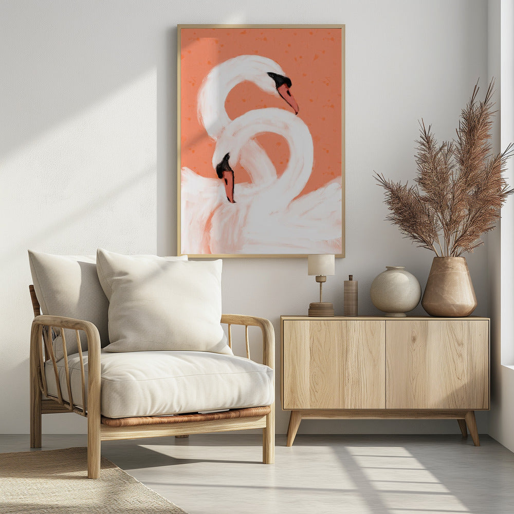 Graceful Swans | Poster