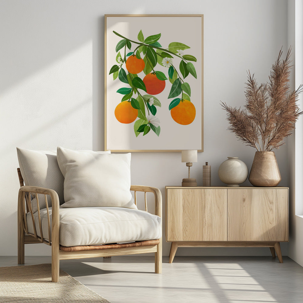 Oranges and Blossoms Ii | Poster