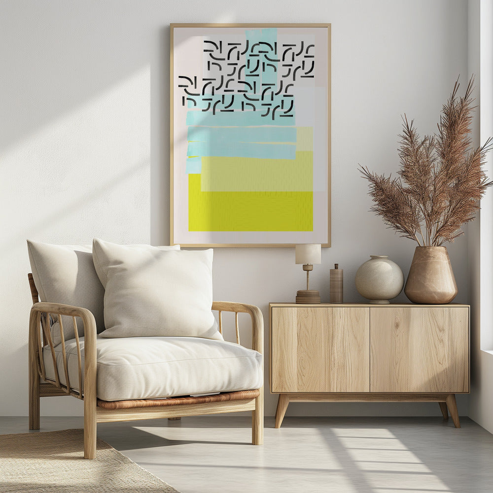 Pastel Pattern Collage 3 | Poster