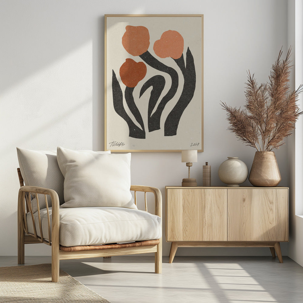 Modern Flower 02 | Poster