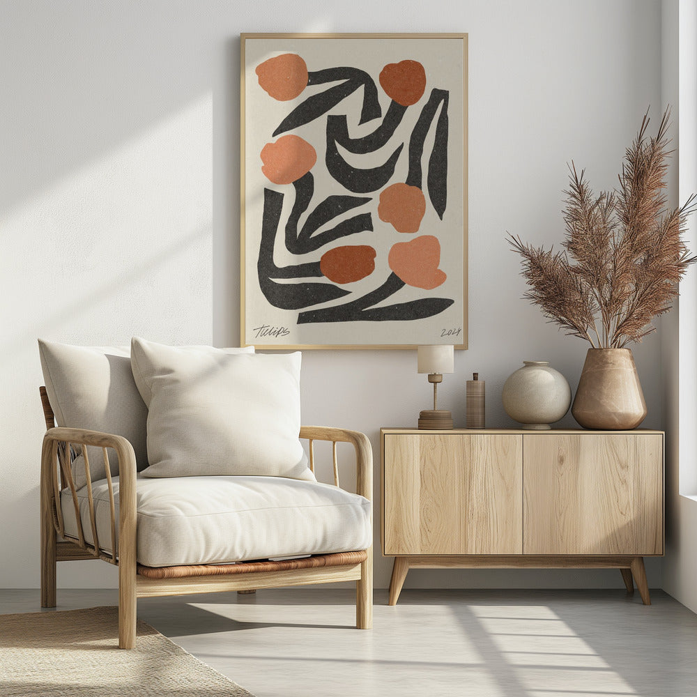 Modern Flower 03 | Poster