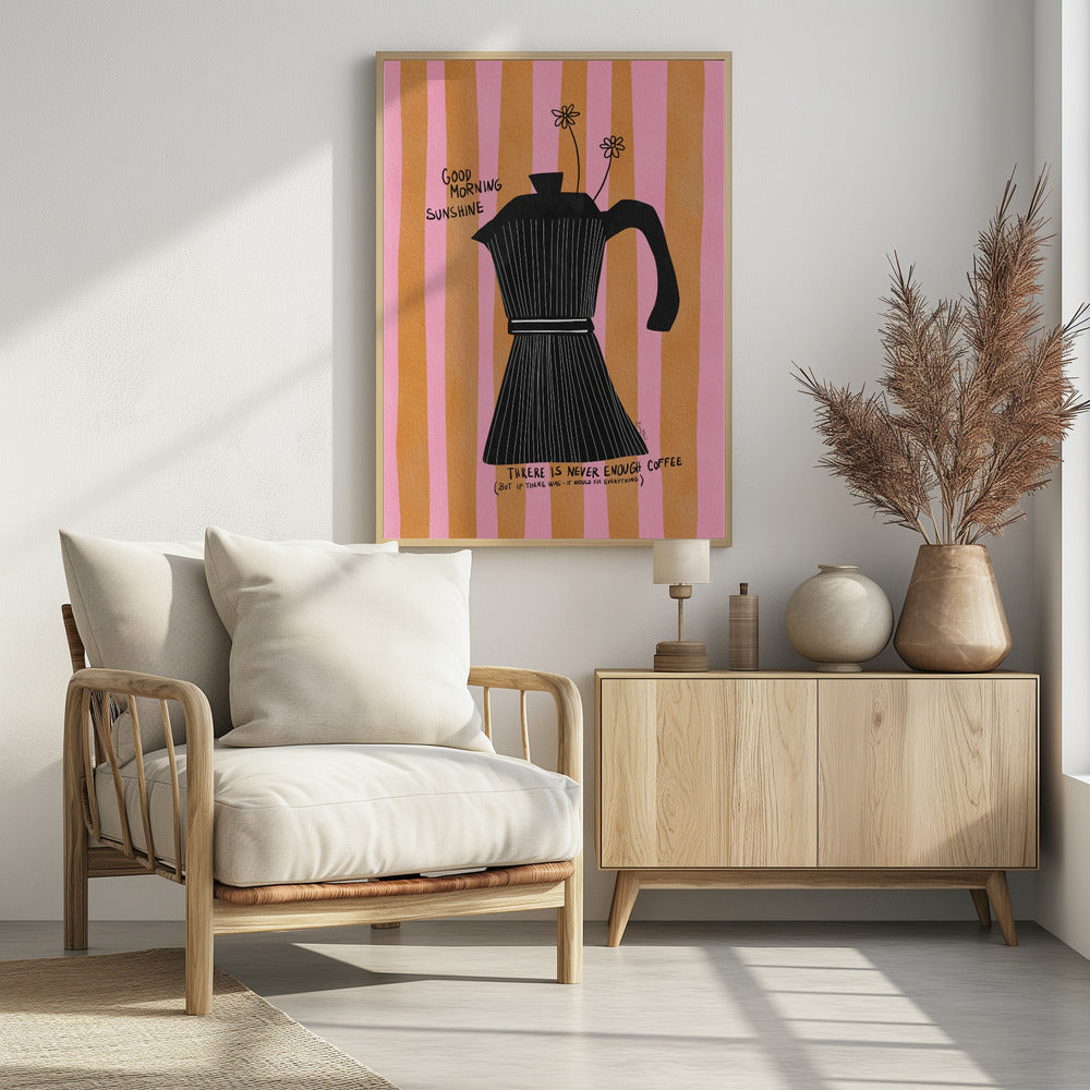 Mocca Coffee Sunshine | Poster