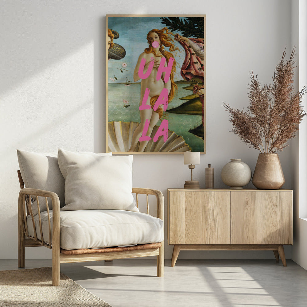 The Birth of Venus by Sandro Botticelli / Uh La La | Poster