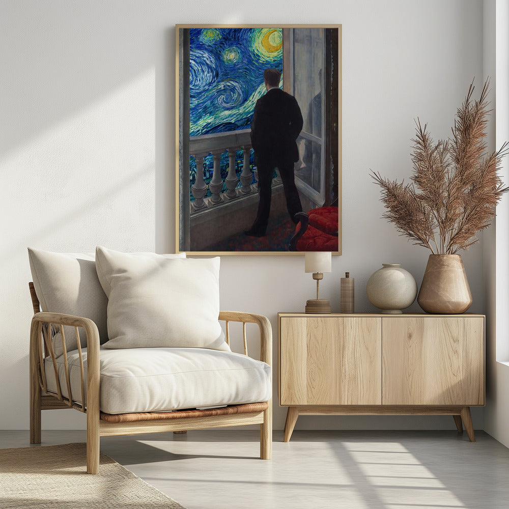Starry Night View | Poster