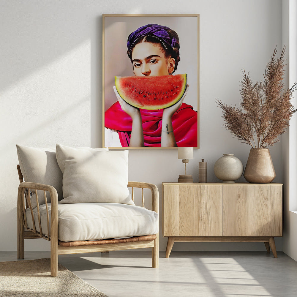 Watermelon Frida | Poster