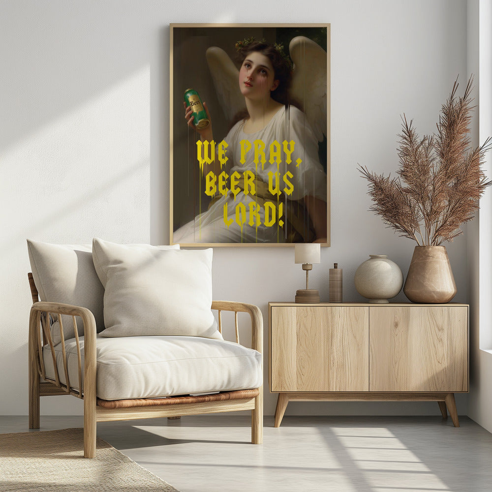 We Pray Beer Us Lord | Poster