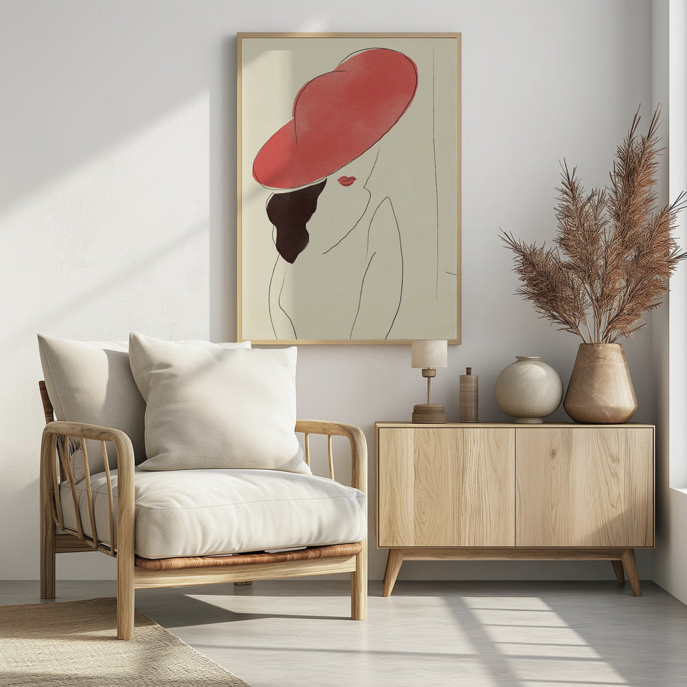 Red Hat Elegance | Poster