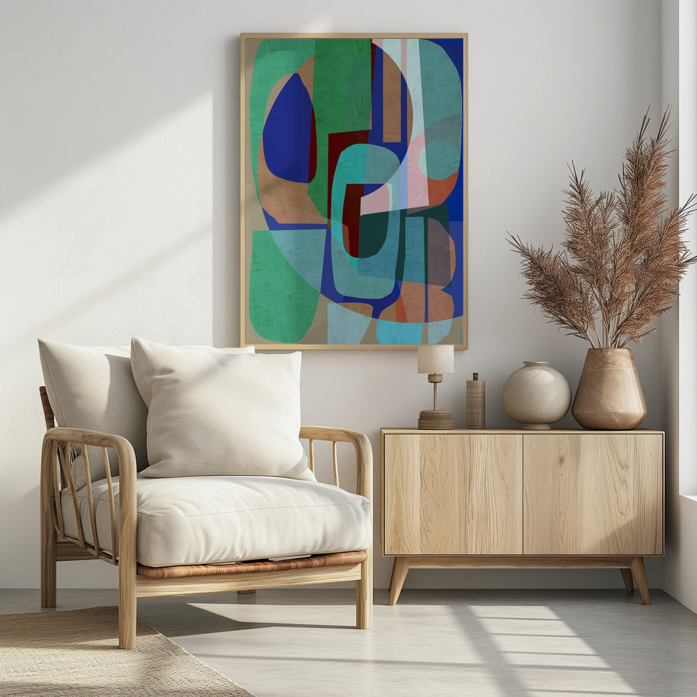 Neutral Shapes 3 | Poster