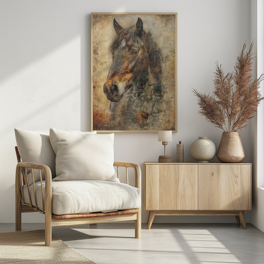 Horse Illustration 09 | Poster