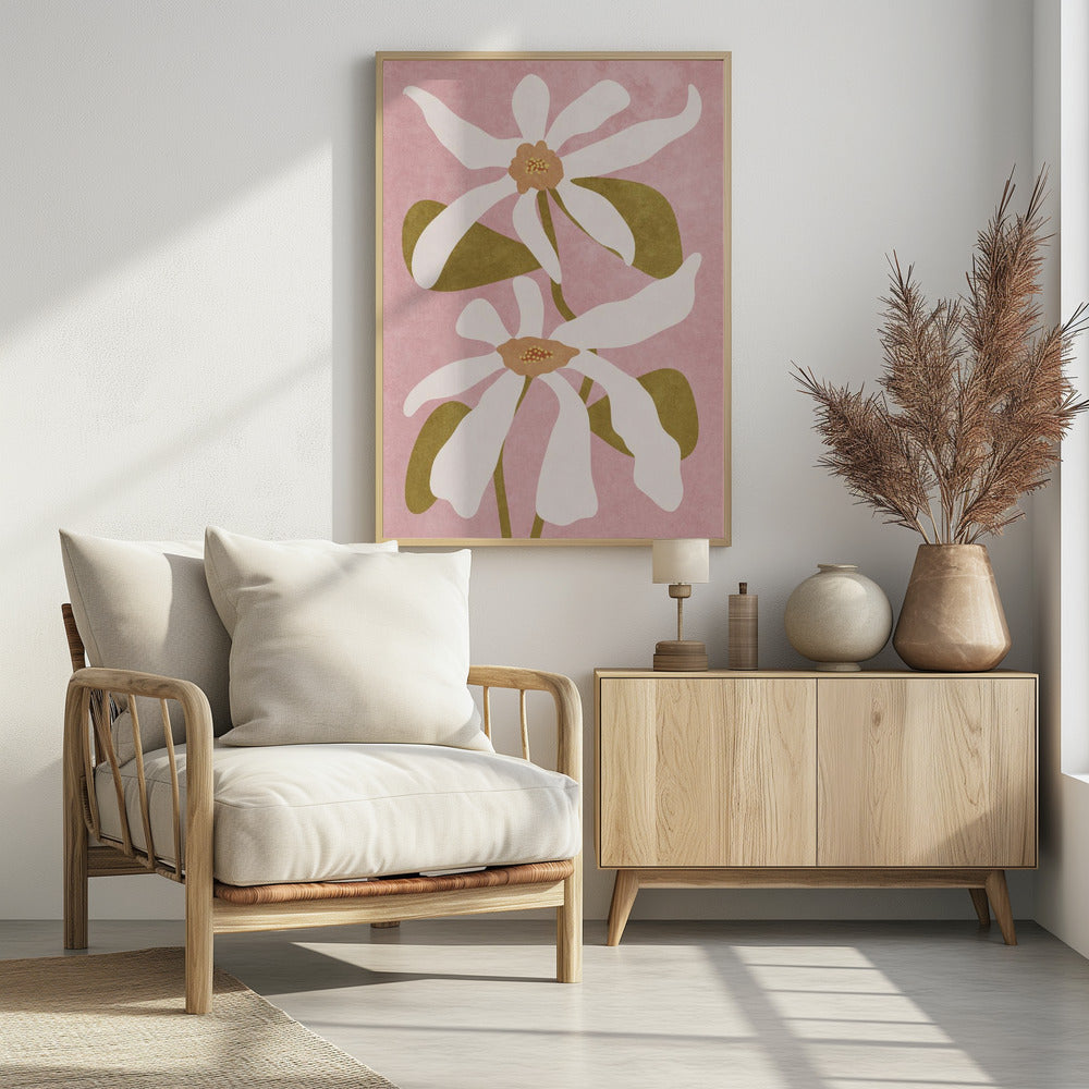 Abstract Flowers I | Poster