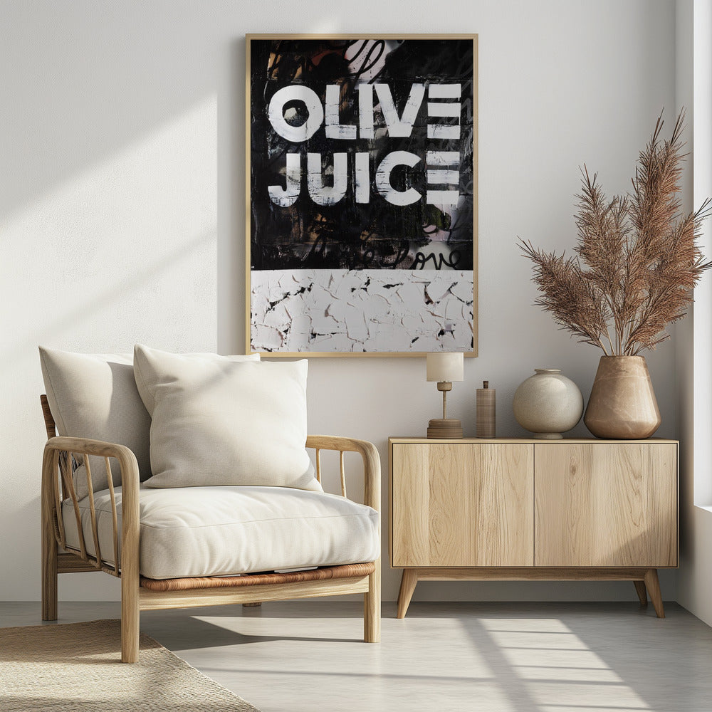 Olive juice | Poster