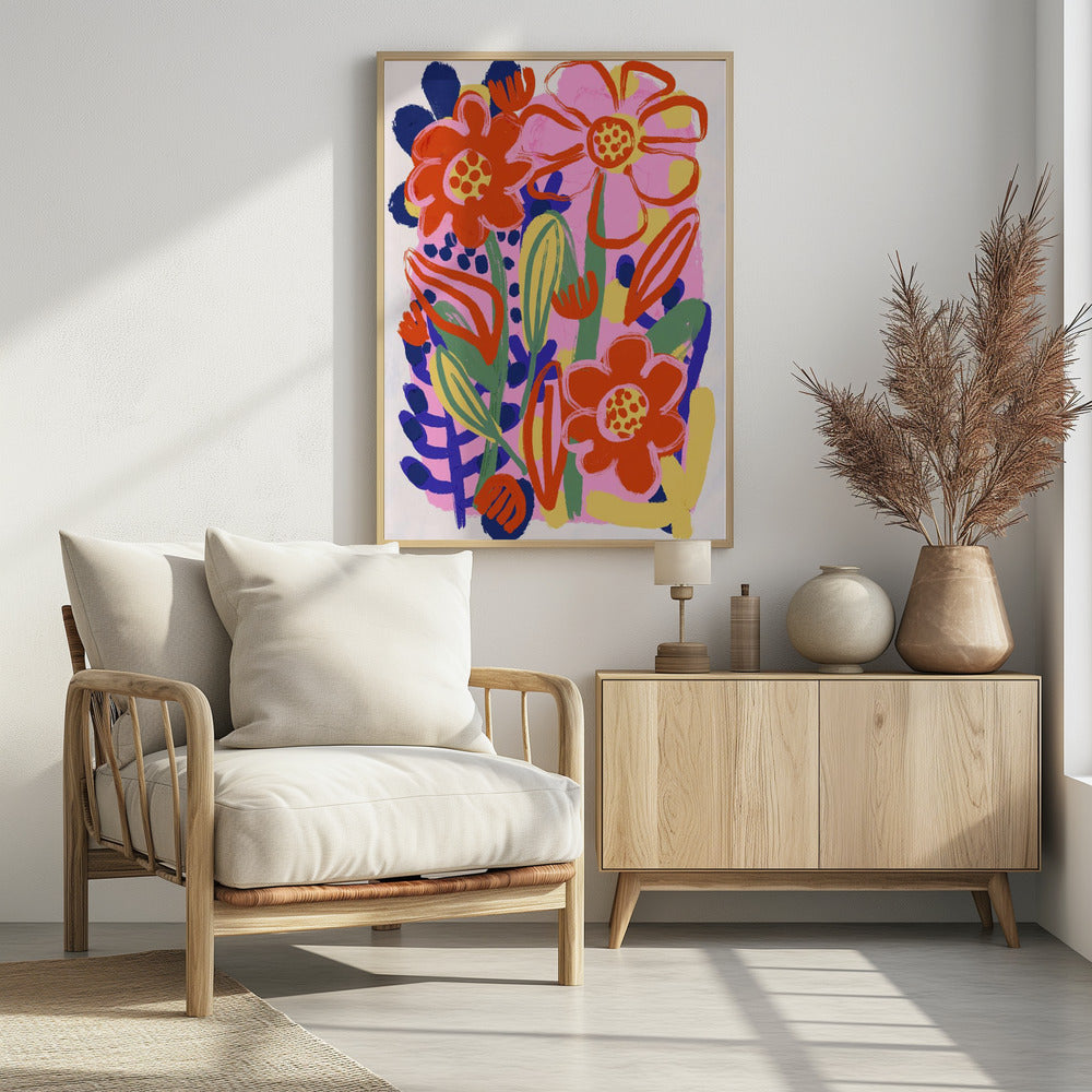 Floral Joyburst | Poster