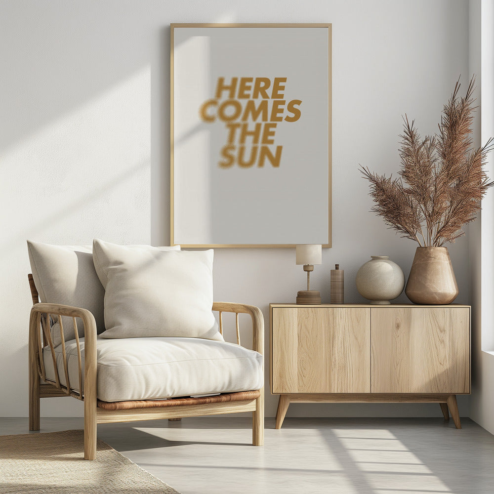 Sunlit Arrival | Poster