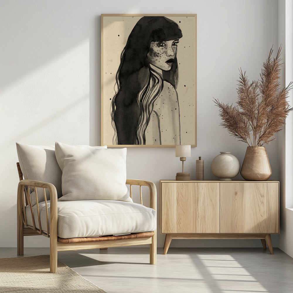 Long Hair Lady | Poster