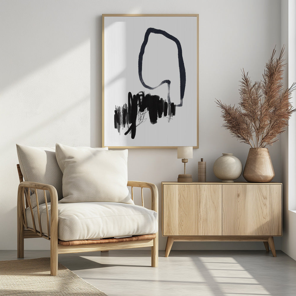 Monochrome Flow | Poster
