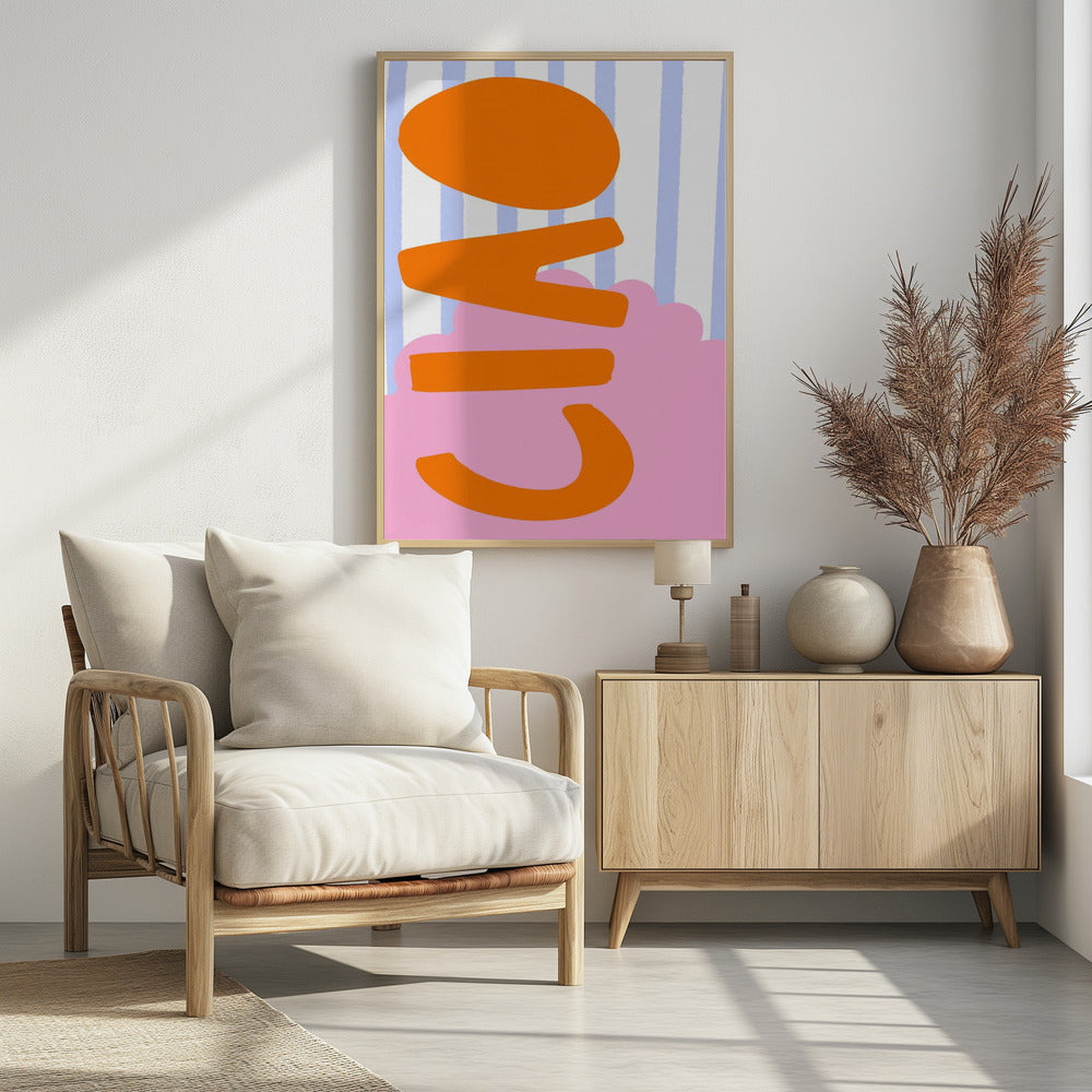 Floating Shapes Parade | Poster