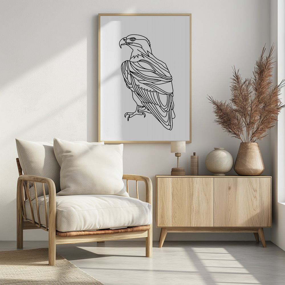Line Eagle | Poster