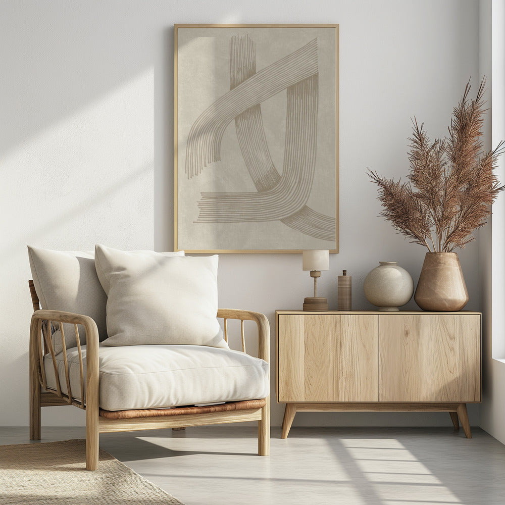 Abstract Sophisticated Line 01 | Poster