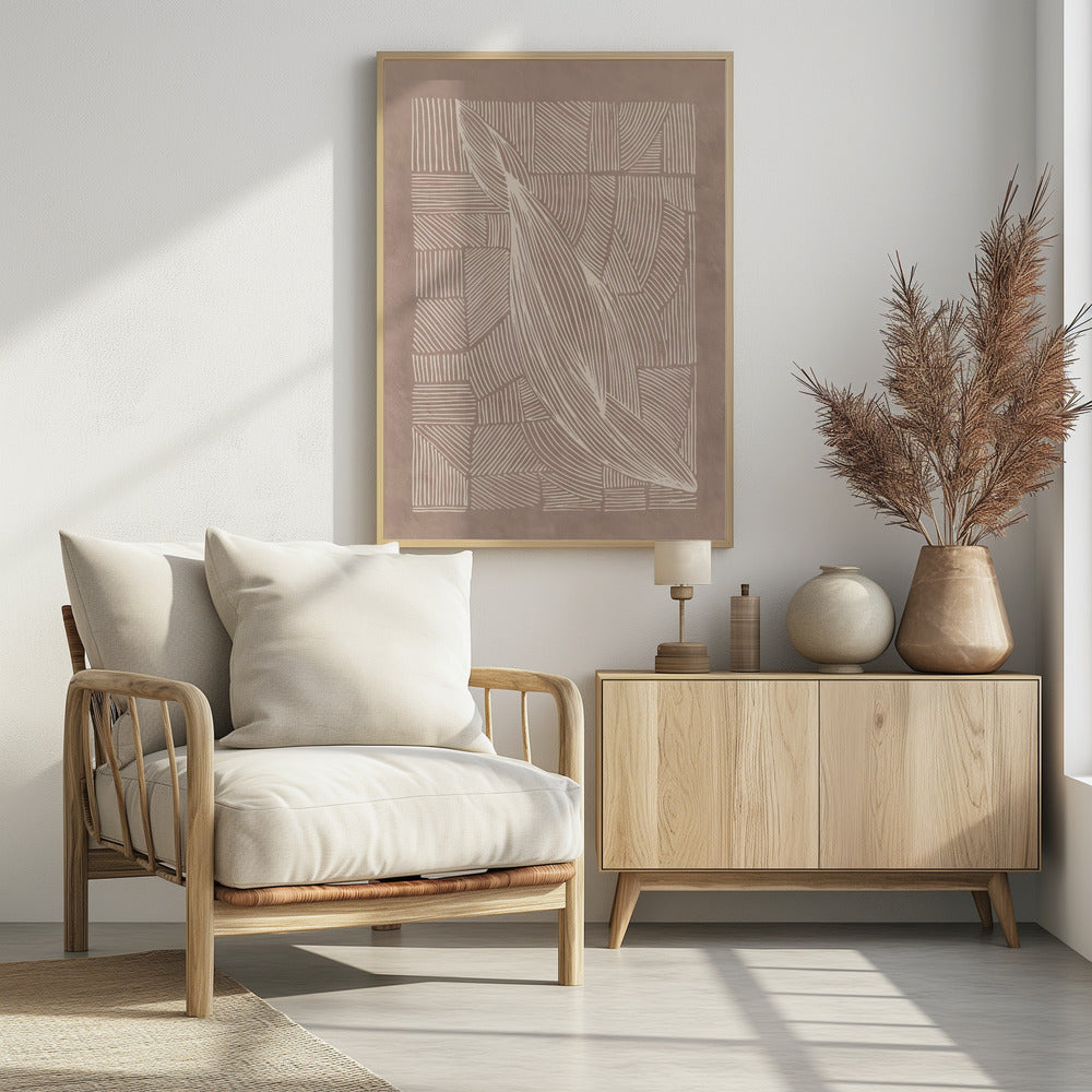 Abstract Irregular Lines | Poster