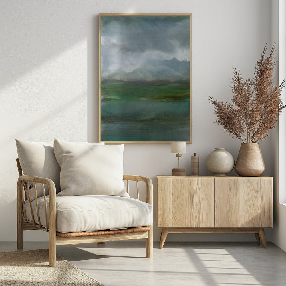 Rough Seas Oil Panel 2 | Poster