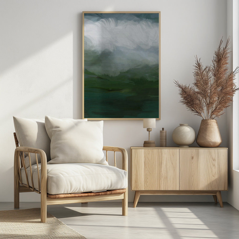 Rough Seas Oil Panel 3 | Poster