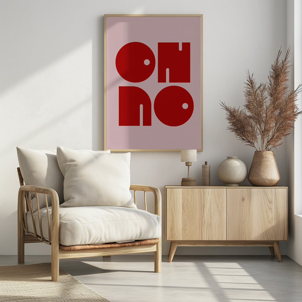 Bold Typographic Echo | Poster