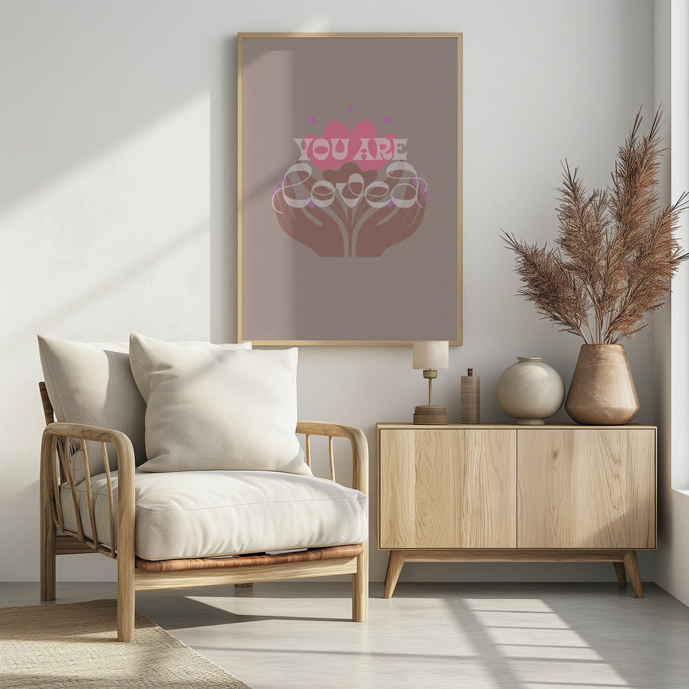 You Are Loved Latte | Poster